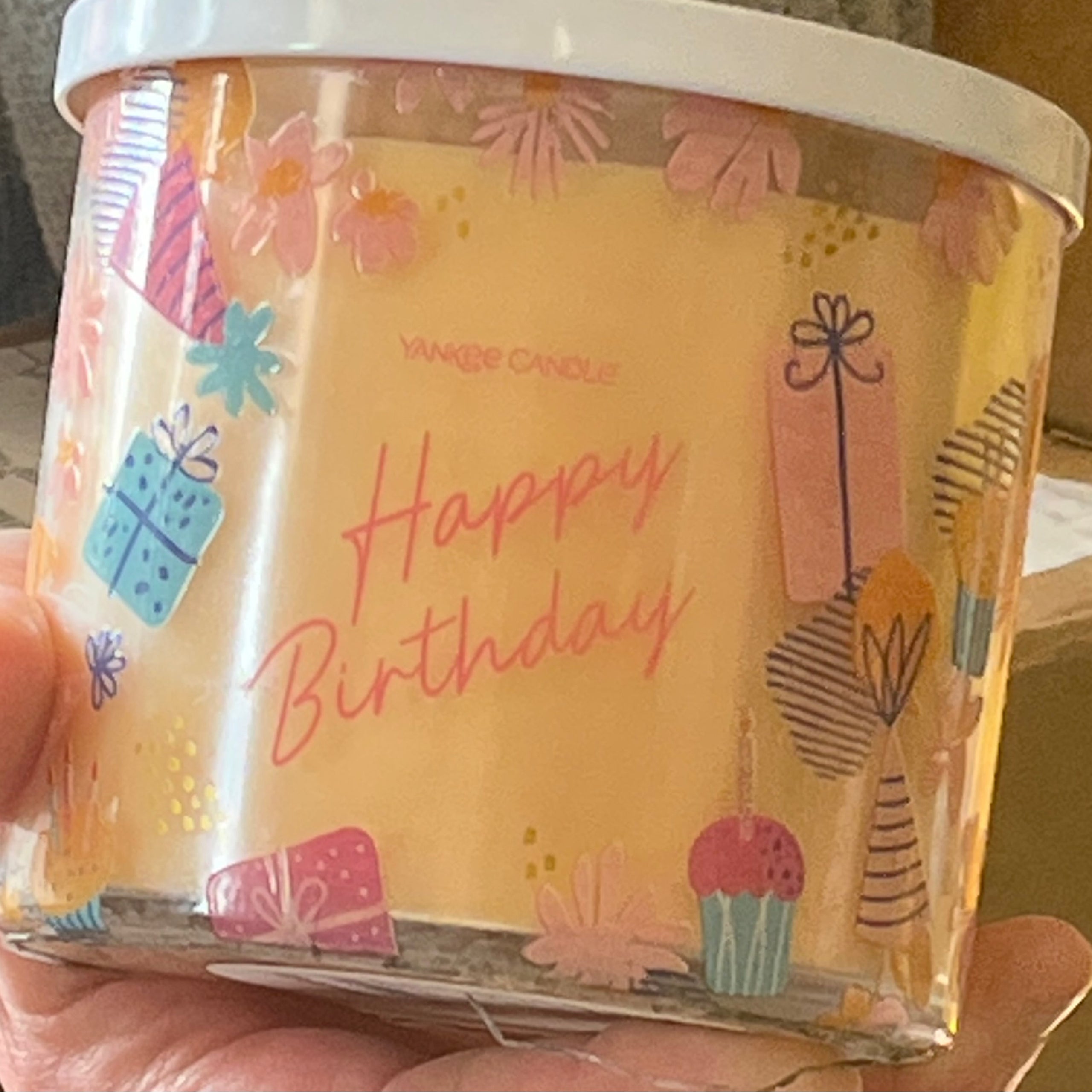 Happy Birthday Yankee Candle Timeless Floral Designs